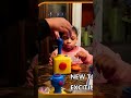 Little Girl Learns To Push! So Cute! #shorts