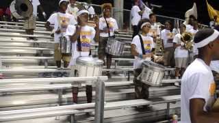 2013-08-24 Trezevant High School drumline-Unknown Cadence #2-Memphis TN