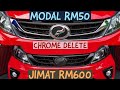 HOW TO CHROME DELETE YOUR CAR TRIM | CHEAPEST WAY