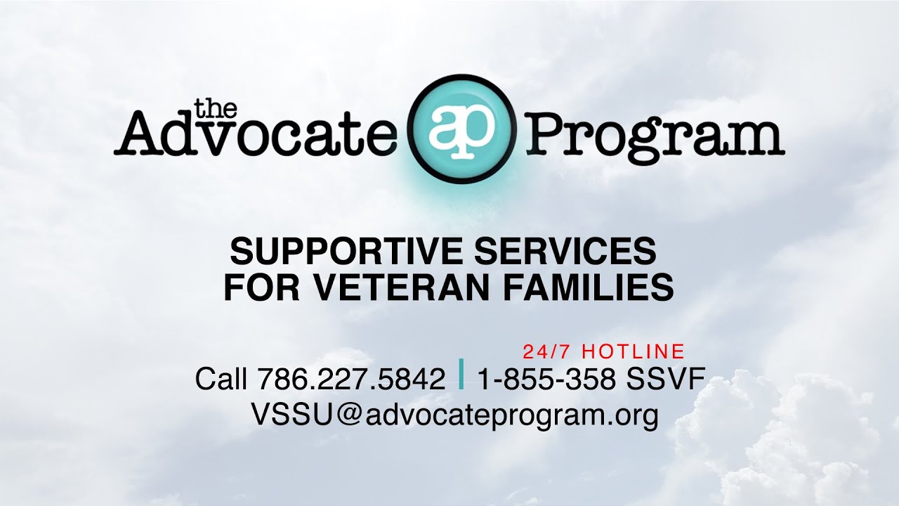 Advocate Program Veteran Services YouTube