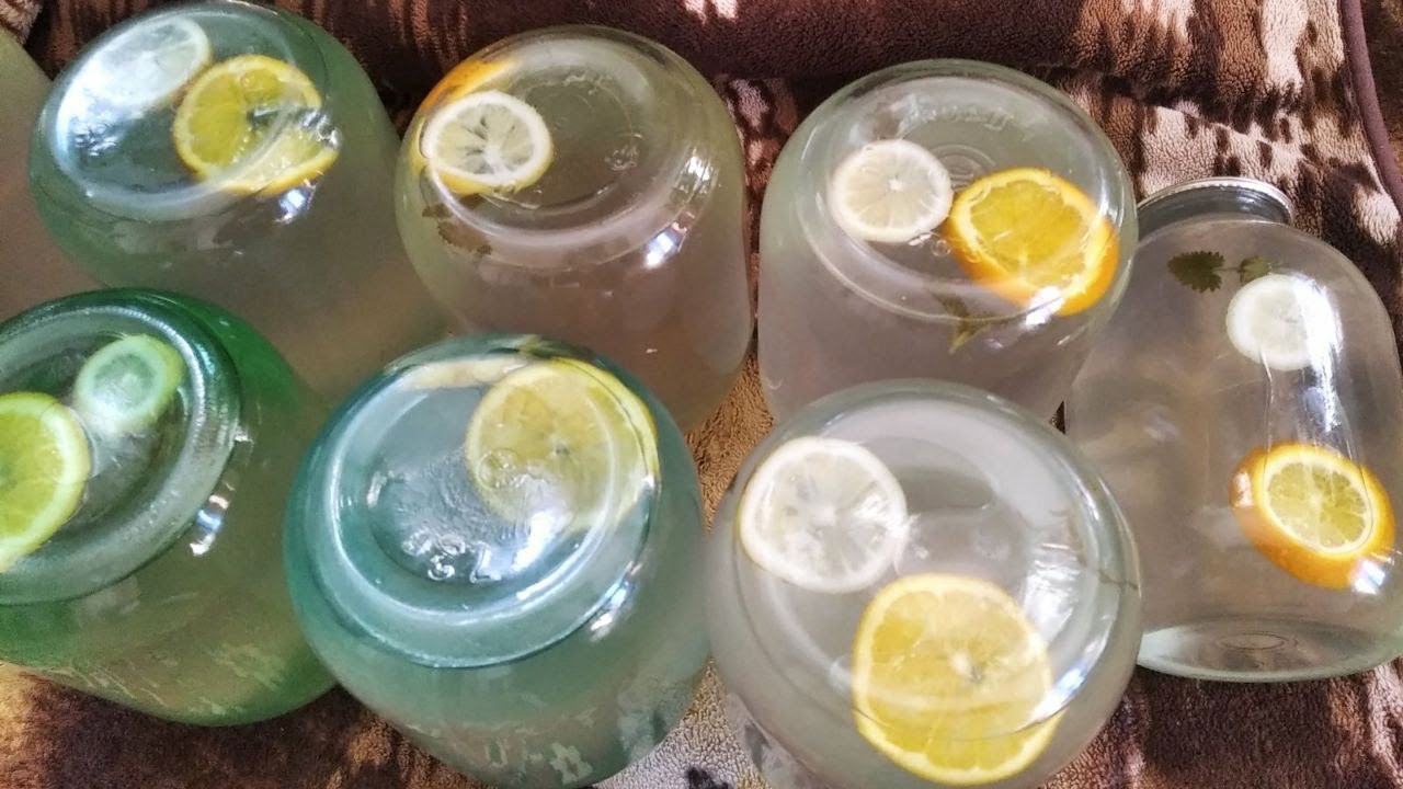 Сок березовый с лимоном на 3 литровую