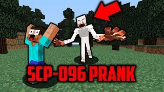 They *SCREAMED* when they saw SCP096 in Minecraft.... (Minecraft Trolling Video)