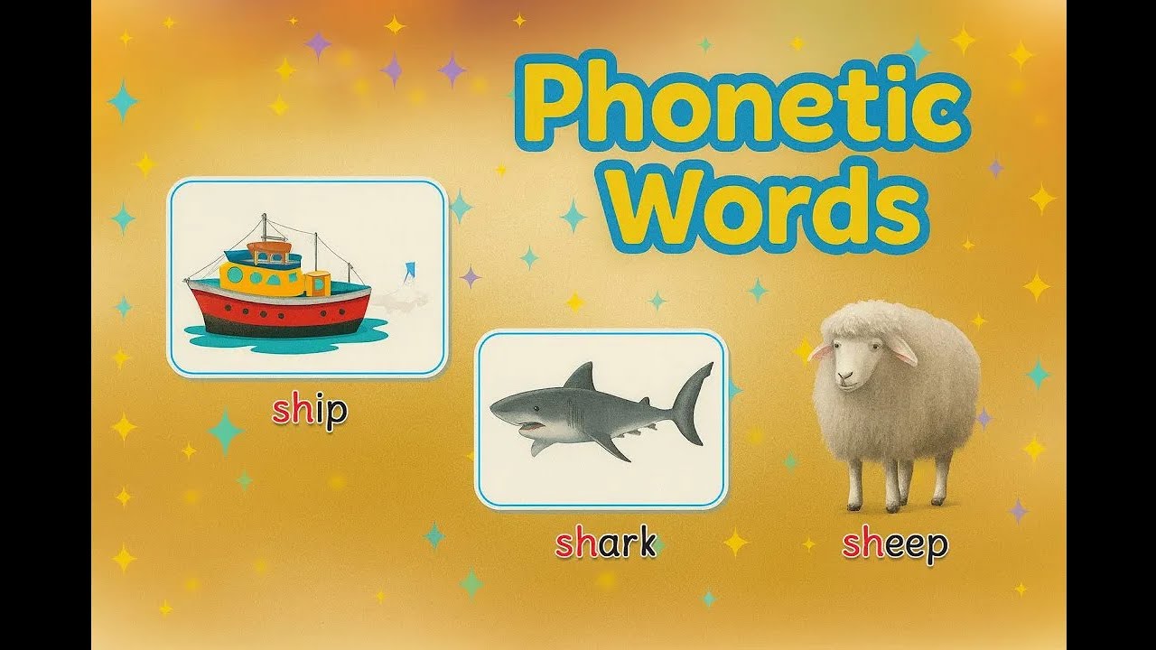 Read And Fill "PHONETIC WORDS SH" 📚 Learn Words | Kindergarten ABC Book | Page # 19