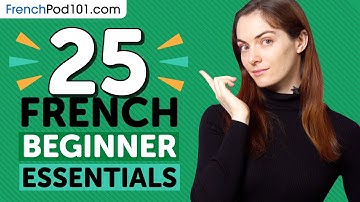 25 Beginner French Videos You Must Watch | Learn French