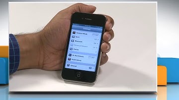How to turn airplane mode on/off on iPhone