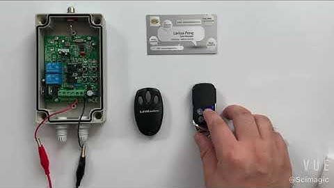 Scimagic SMG 015LM 433.92mhz Liftmaster 94335E programming video