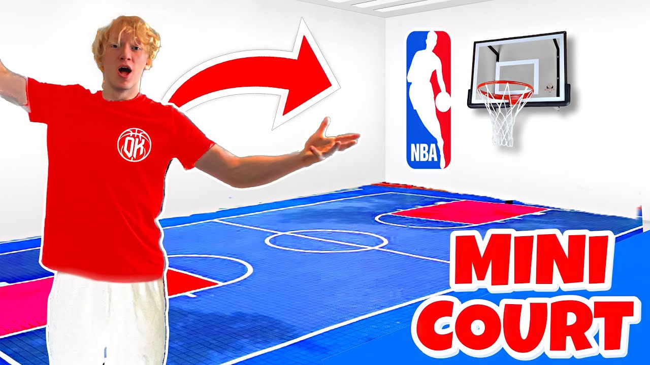 mini basketball court