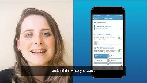 How to set up alerts in our mobile app | Money on your Mind