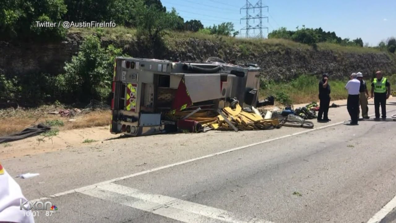 Fire truck driver crashed after experiencing medical emergency