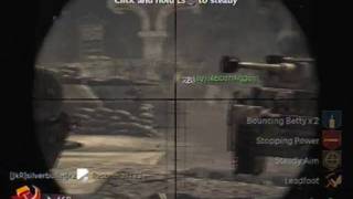 cod 5 awesome no scope messed up by second chance!