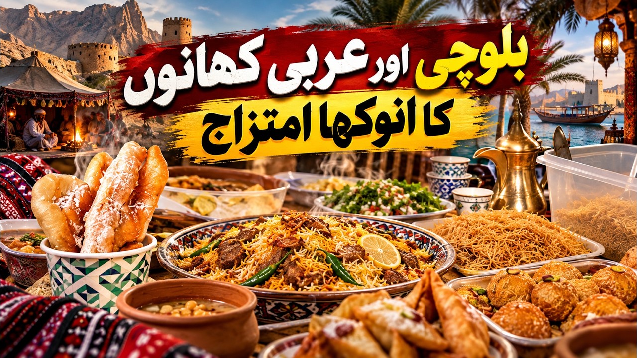 Arabic & Balochi Culture Fusion: Unique Food Stall & Shared Heritage Showcase