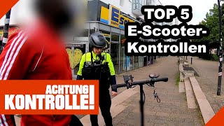 E-Scooter in der Polizeikontrolle 🛴 Die Top 5 | Kabel Eins | Kabel Eins