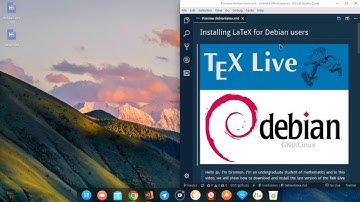 How to install TeX Live in Debian