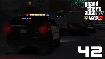 GTA IV: LCPD First Response 1.1 Patrol #42 (Reckless Night)