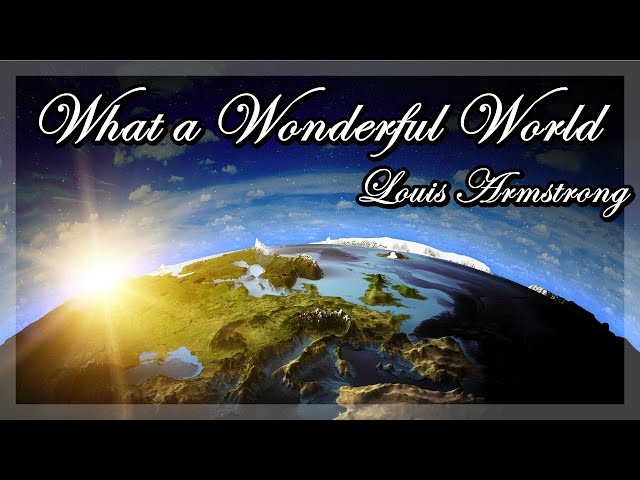 Atividades de Inglês: What a wonderful world - letra e tradução