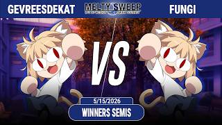 Melty Sweep 80 | GevreesdeKat (Neco Arc) VS Fungi (Neco Arc) | MBTL Netplay