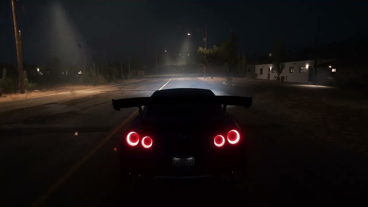 3 AM Heavy Rain & Thick Fog Drive | Lonely Night Ambience