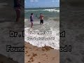 Found a rod in the water ! #florida #beach #fishing #hockey #southflorida #newyorkrangers
