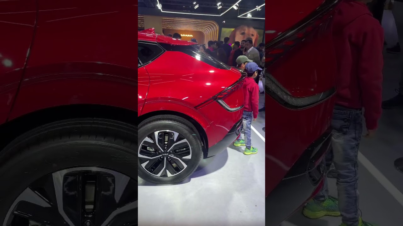 Kia EV6 showcase at Noida Auto Expo 2023 