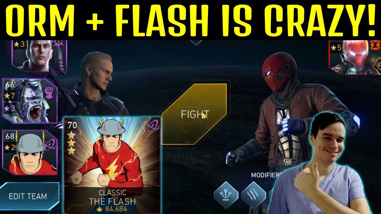 ORM + Classic Flash Is Insane Injustice 2 Mobile