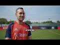 United players lead football skills session