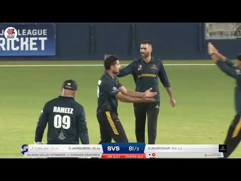 MiLC Super Eights Highlights | Chicago Kingsmen vs Silicon Valley Strikers | Last Over Finish!