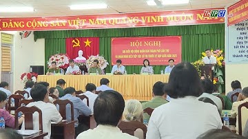 Nhiều giải pháp nâng cao hiệu quả việc giải quyết ý kiến, kiến nghị của cử tri | THTPCT