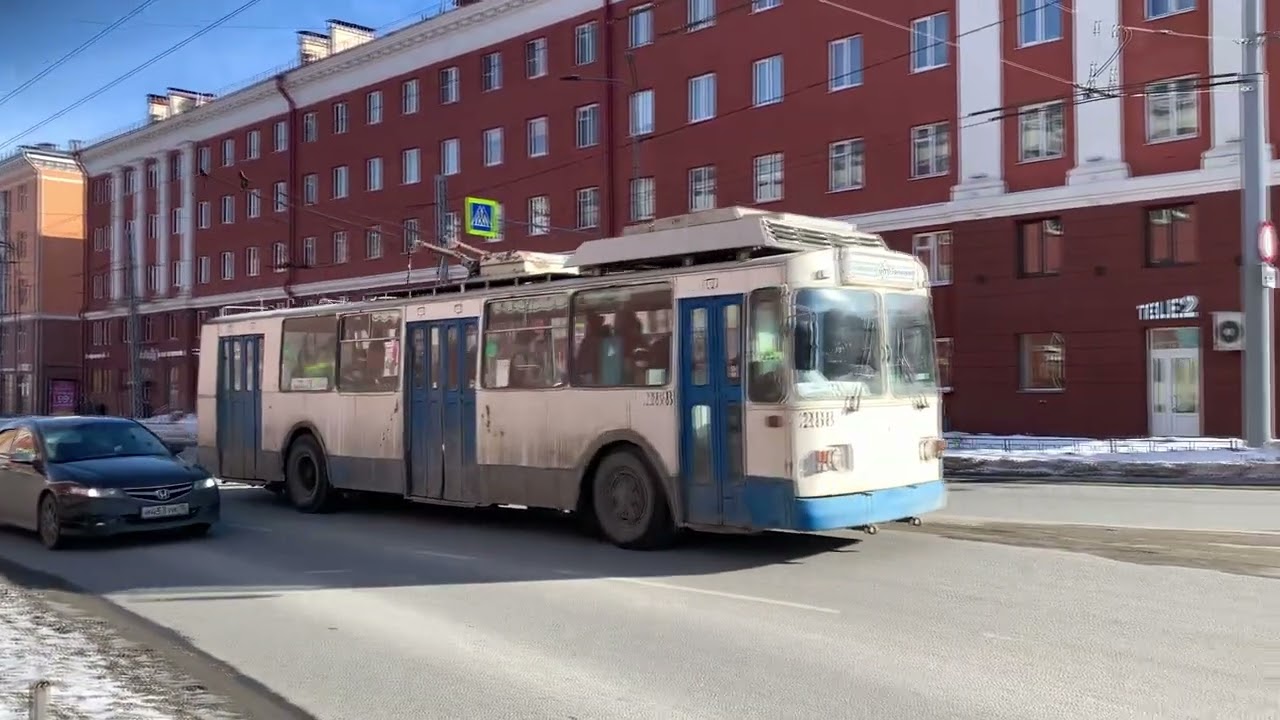 Троллейбусы Петрозаводска март 2022 г.