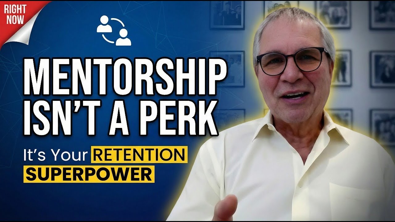 Why Corporate Mentorship Programs Are Your #1 Retention Strategy | Leadership Advice