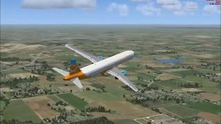 FSX✈ KIAH to KATL  Orbit Airline Airbus A321✈ Full Flight