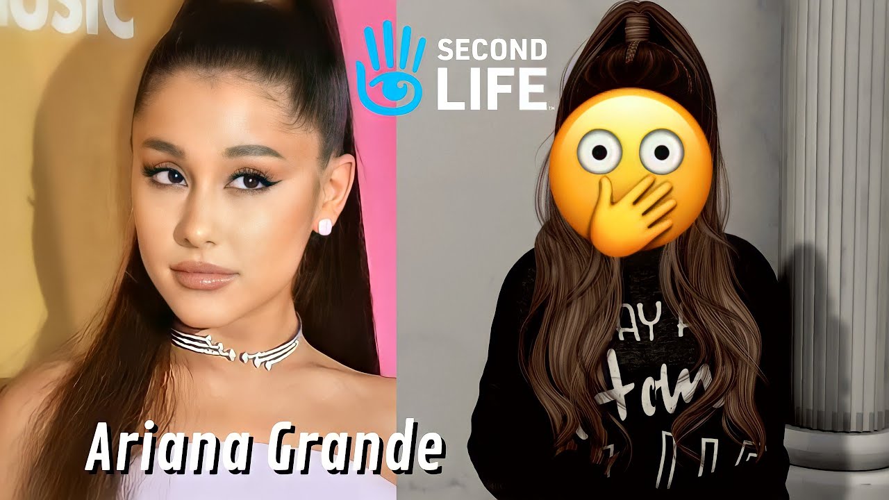 Criei a Ariana Grande no Second Life
