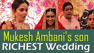 Mukesh Ambanis Son 500 Cr Richest Wedding Richest Man Of India