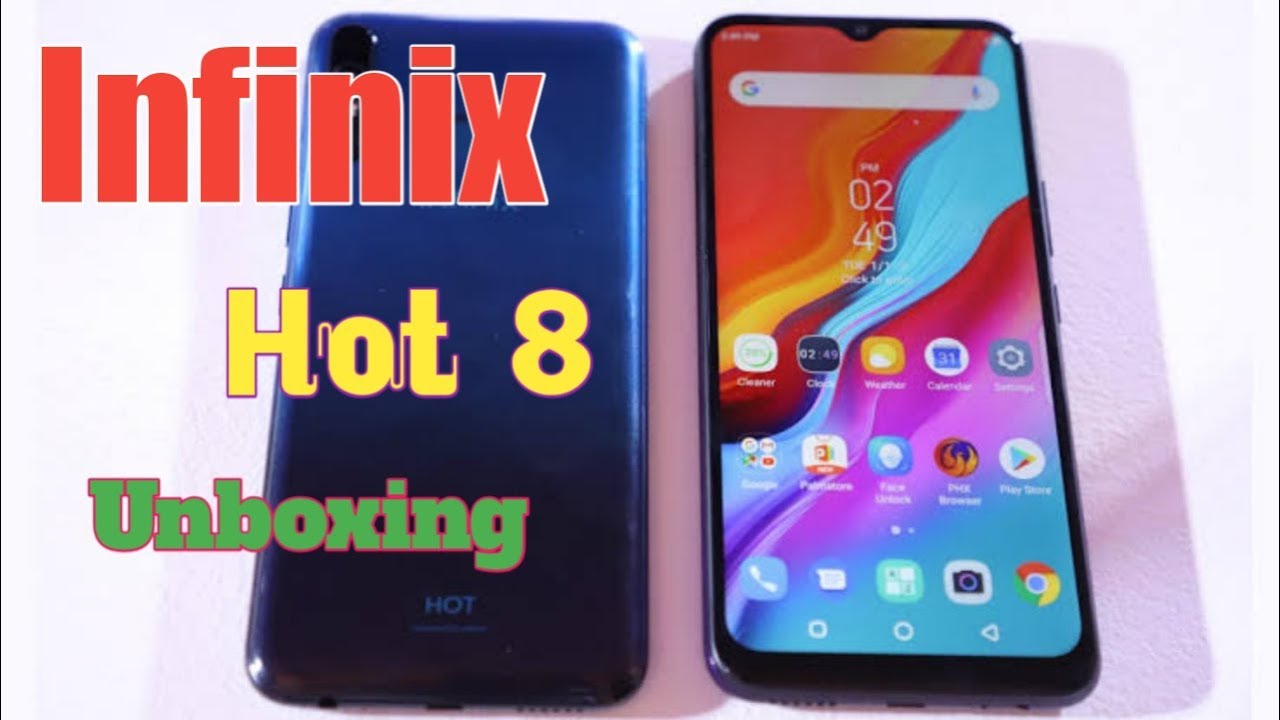 Infinix Hot 8 Unboxing & Review ||URT MASTERJI
