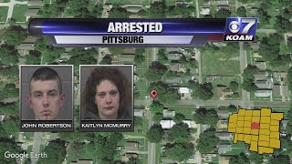 A police chase ends in a fiery crash in Pittsburg