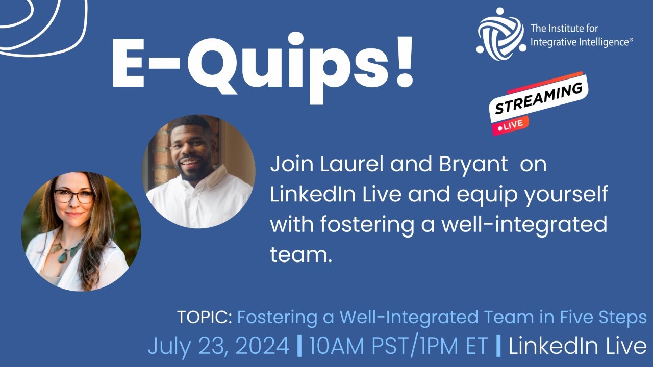 Fostering a Well-Integrated Team in Five Steps