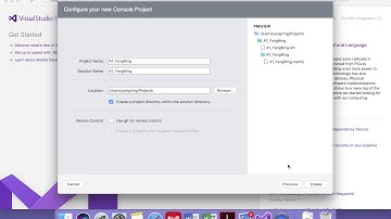 How to create, compile and run a C# project in Visual Studio for Mac