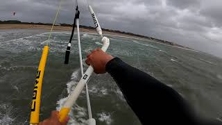 What Happens If You Get out on Core GTS 8m Kite at ~50 knots Wind?