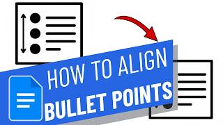 How to Align Indent Bullet Points in Google Docs