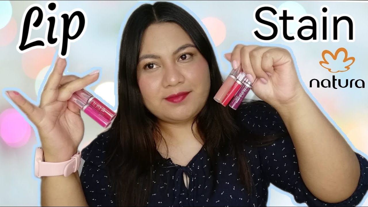 Lip Stain Natura Úsalos como labial y blush YouTube