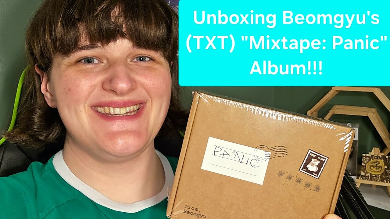 언박싱 (Unboxing) 범규 (Beomgyu) 투바투 (TXT) "Mixtape: Panic" 앨범 (Album)!!! 🥳🎊🎉👏💖💖💖💖