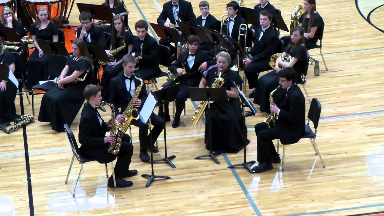 Kingsley High School Symphony Band Winter Concert Part 2 YouTube