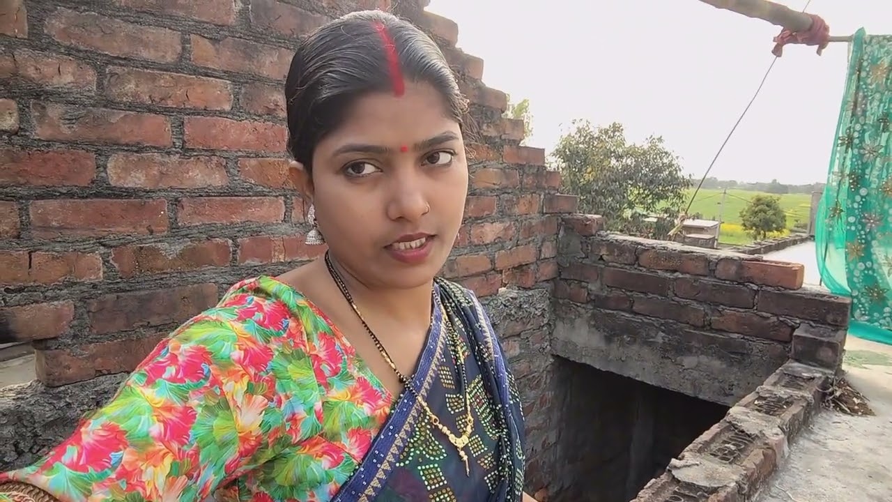 @हमारे गांव में आज बारिश हुई है ठंडी के मौसम में#chiku ki dulhaniya 466