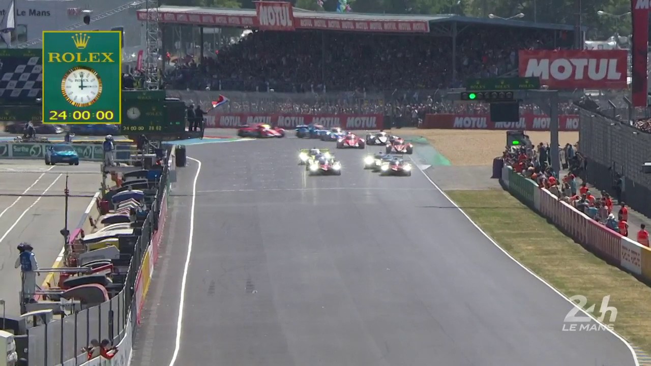 24 Hours of Race Start - YouTube