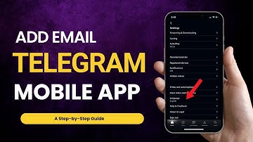 How to Add Email Address to Telegram