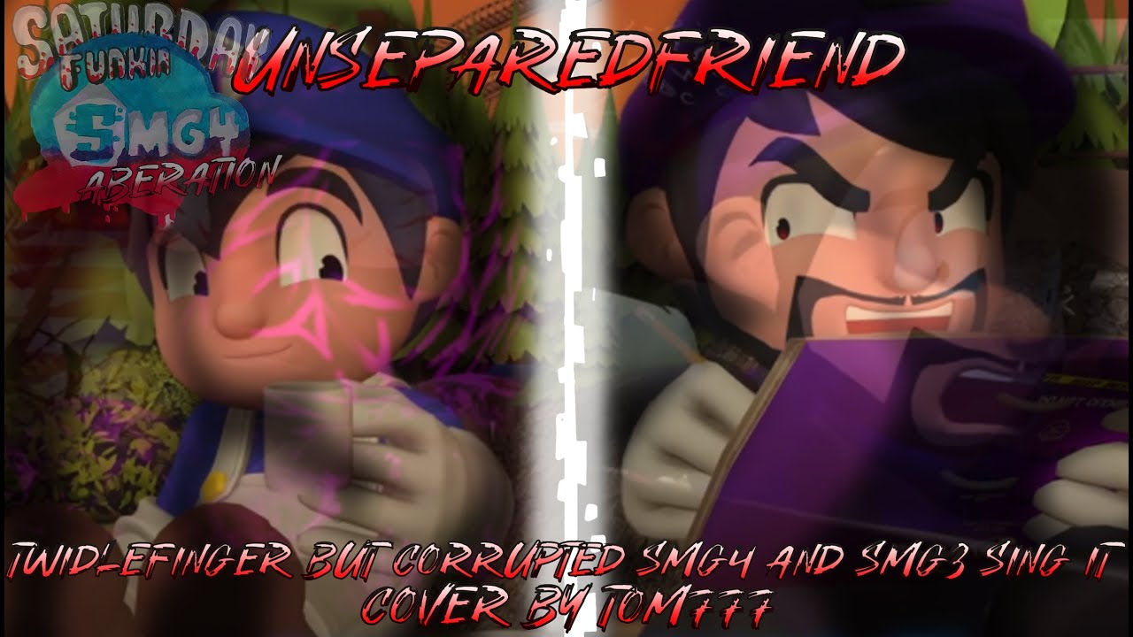 FNF Cover - UnseparedFriendship [ TwiddleFinger but Smg4 and Smg3 sing it ] || MMV2 Smg4 Mix
