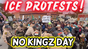 BREAKING: Chaos Erupts at Illinois ICE Facility — Protesters Dragged & Arrested Outside Chicago