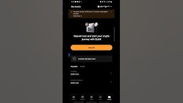 How to Deposit and Withdraw Money on BYBIT
