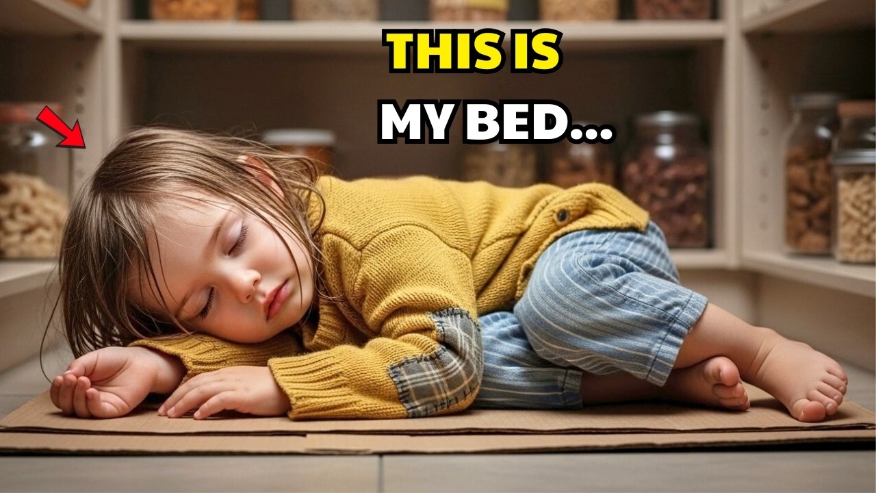 A BILLIONAIRE DISCOVERS A POOR LITTLE GIRL SLEEPING IN HIS PANTRY — HER WORDS BROKE HIM