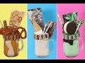 KITKAT DESSERT SHAKES | Salted Caramel, Coconut & Choc Mint Whirl Freak Shake Milkshake Recipe