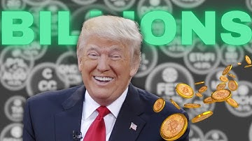 TRUMP WARNS SELLING YOUR CRYPTO IS FOOLISH [ BILLIONS WILL FLOW IN ]